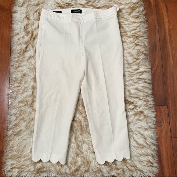 Talbots Scallop Hem Chatham 6P crop - Picture 2 of 7